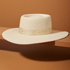Lack of Color Juno Boater Hat Cream Medium
